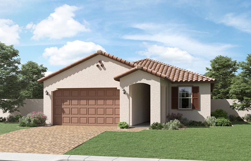 Coronado Spanish Colonial elevation by Lennar Homes in Alamar community in Avondale, AZ