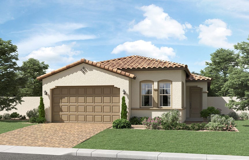 Barbaro Spanish Colonial elevation by Lennar Homes in Alamar community in Avondale, AZ
