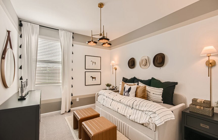 Lewis model home Bed 2 by Lennar Homes in Alamar community in Avondale, AZ