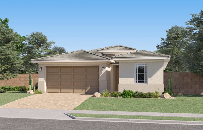 Latitude Desert Prairie elevation by Lennar Homes in Alamar community in Avondale, AZ