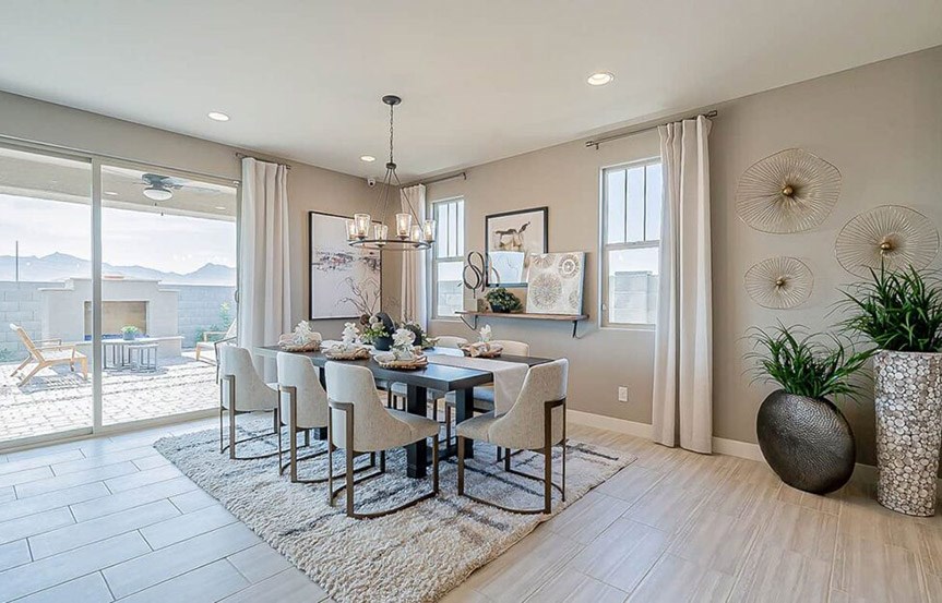 Belice by Brightland Homes at Alamar community in Avondale, AZ dining room