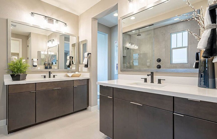 Belice by Brightland Homes at Alamar community in Avondale, AZ Primary Bath