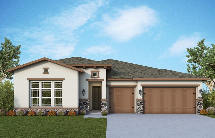 Cedarcrest C elevation by David Weekley Homes at Alamar in Avondale, AZ