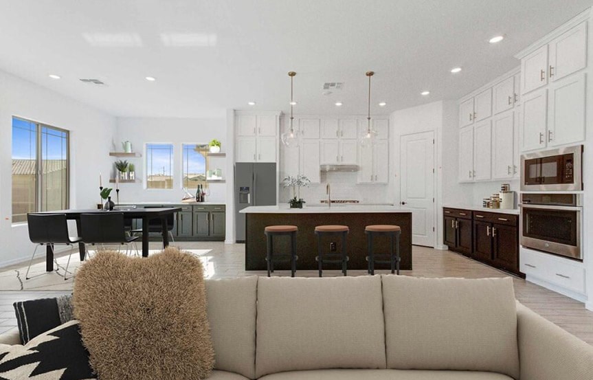 Hutchinson Kitchen and Dining by David Weekley at Alamar community in Avondale, AZ