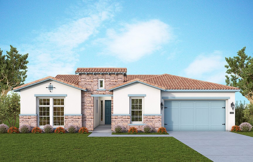 Hutchinson C elevation by David Weekley at Alamar community in Avondale, AZ