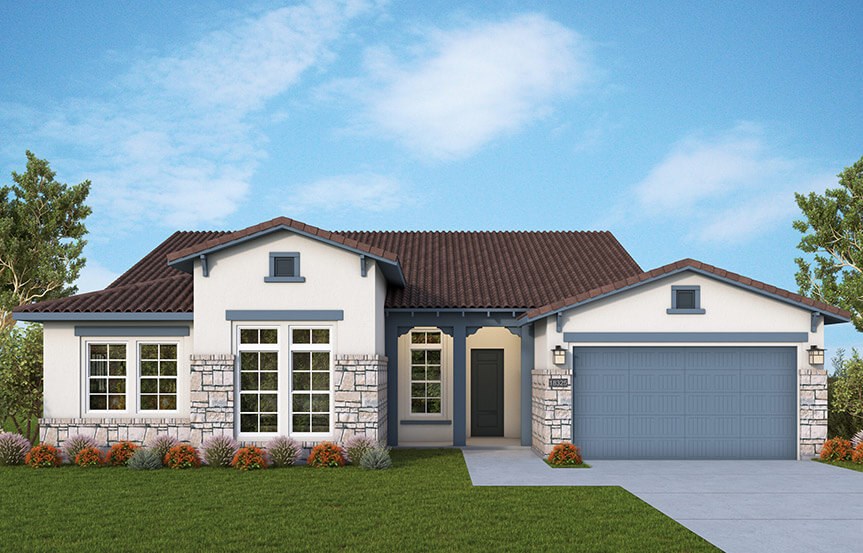 Azalea J elevation by David Weekley Homes at Alamar in Avondale, AZ