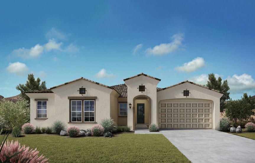 Azalea A elevation by David Weekley Homes at Alamar in Avondale, AZ