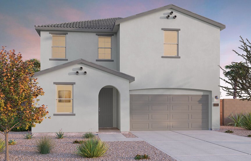 Sage Dakota A elevation by Brookfield Residential at Alamar in Avondale, AZ