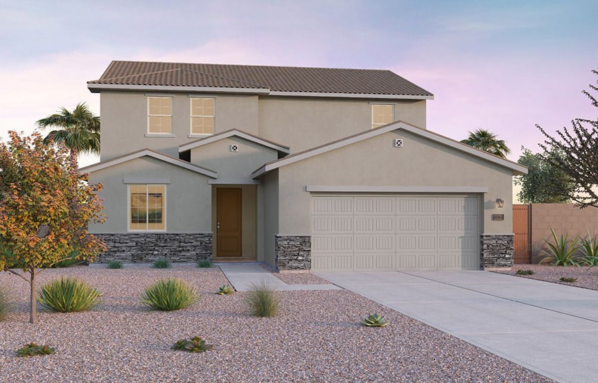 Ridge Ponderosa C elevation by Brookfield Residential at Alamar in Avondale, AZ