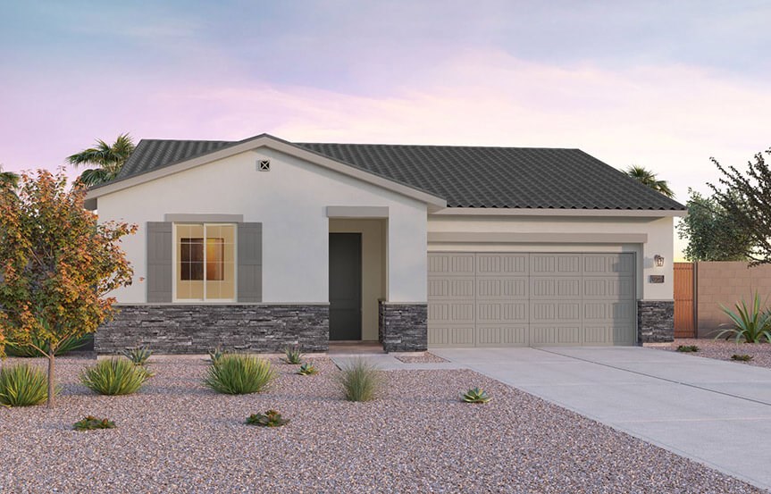 Ridge Laredo C elevation by Brookfield Residential at Alamar in Avondale, AZ