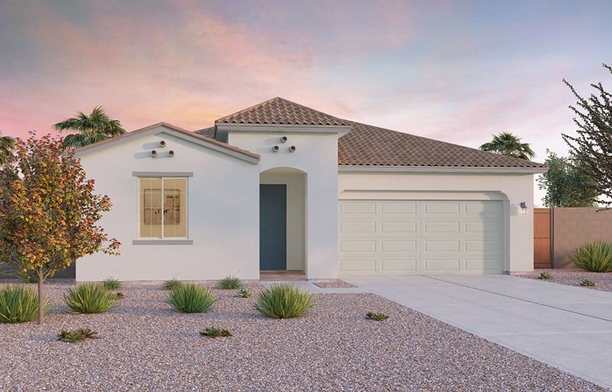 Ridge Laredo A elevation by Brookfield Residential at Alamar in Avondale, AZ