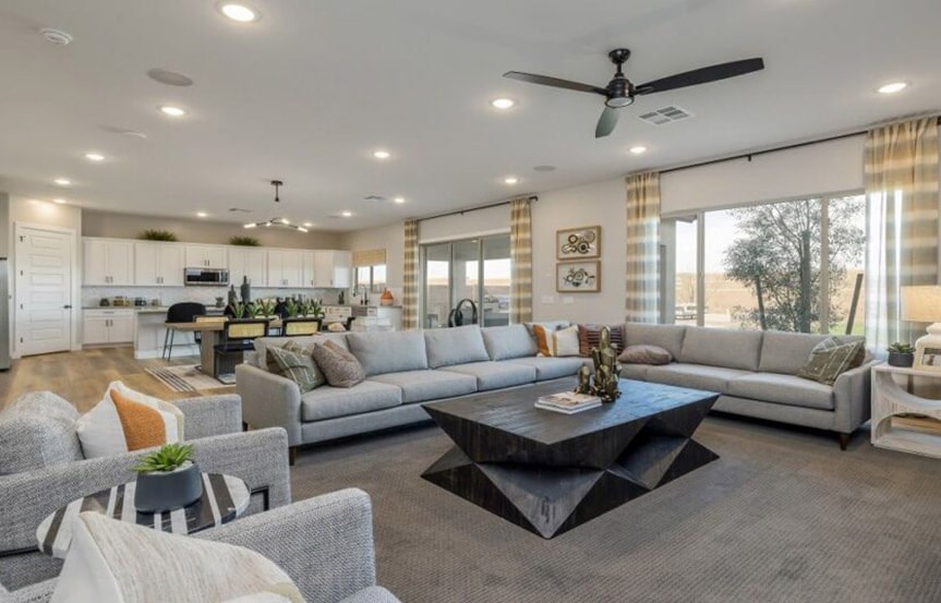 Camelback by William Ryan Homes at Alamar in Avondale, AZ model Great Room