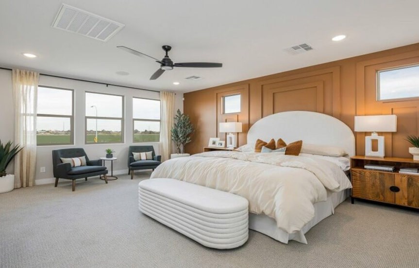 Camelback by William Ryan Homes at Alamar in Avondale, AZ model Primary Bed